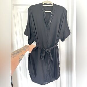 monki black denim dress Monki Denim dress - black denim - (Pre-owned)